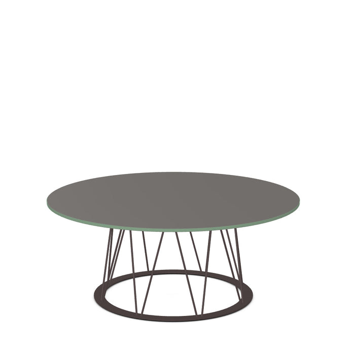 Calypso Coffee Table w/ Glass Tabletop
