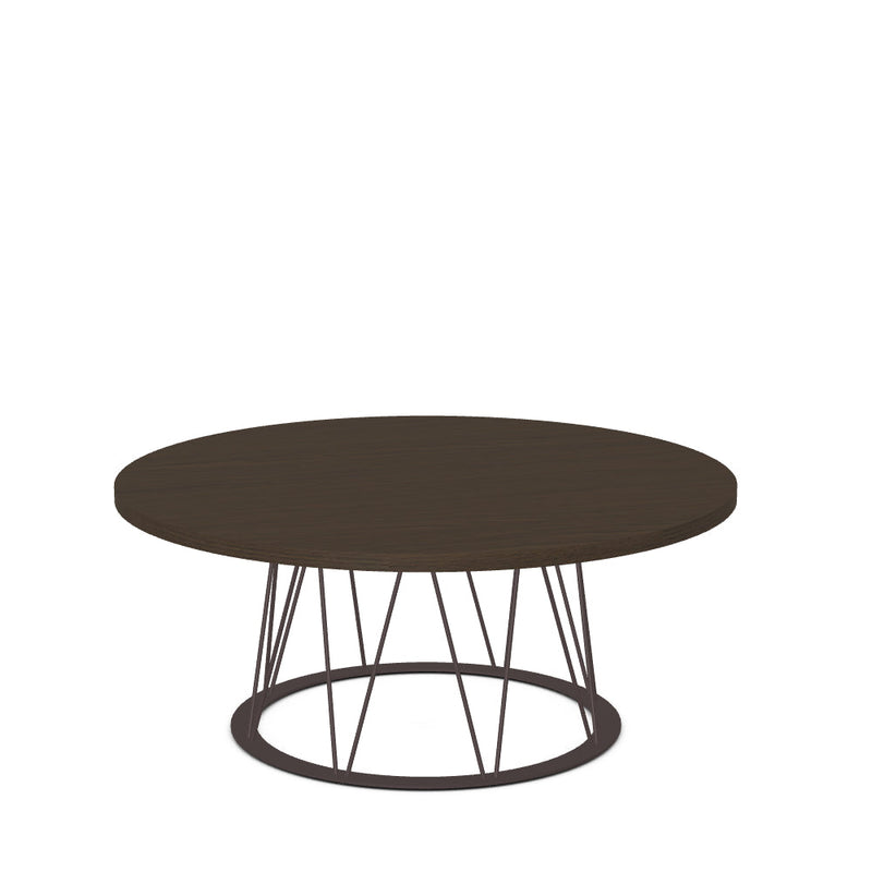 Calypso Coffee Table w/ Wood Veneer Tabletop