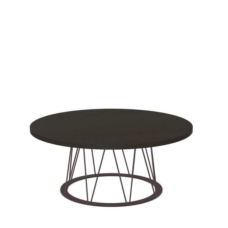 Calypso Coffee Table w/ Wood Veneer Tabletop