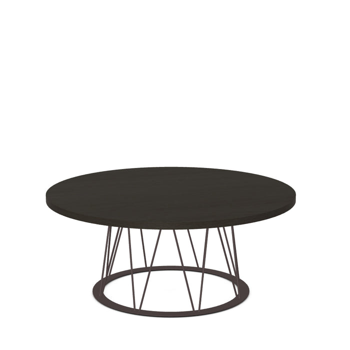 Calypso Coffee Table w/ Wood Veneer Tabletop