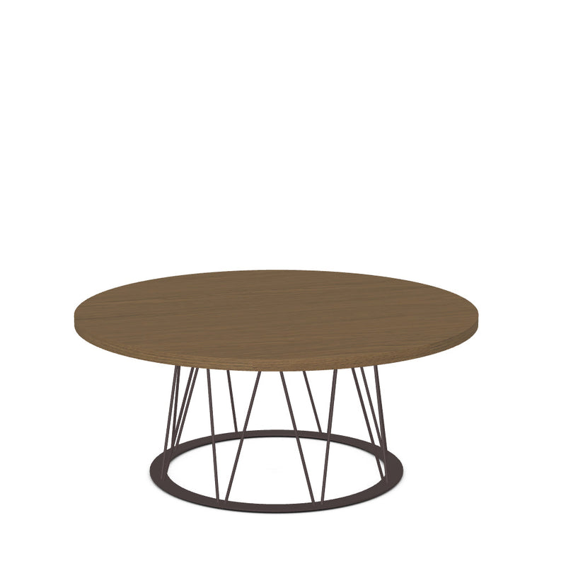 Calypso Coffee Table w/ Wood Veneer Tabletop