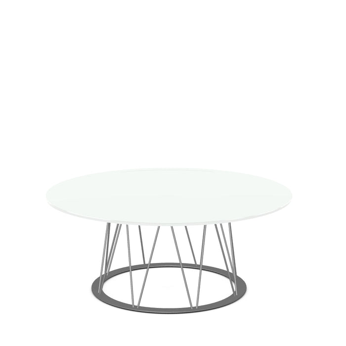 Calypso Coffee Table w/ Glass Tabletop