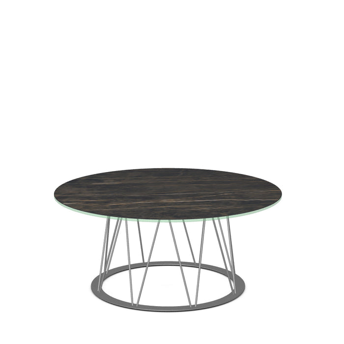 Calypso Coffee Table w/ Italian Porcelain Tabletop