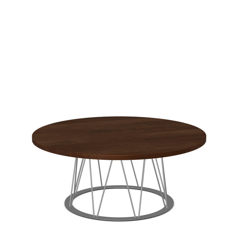 Calypso Coffee Table w/ Solid Wood Tabletop