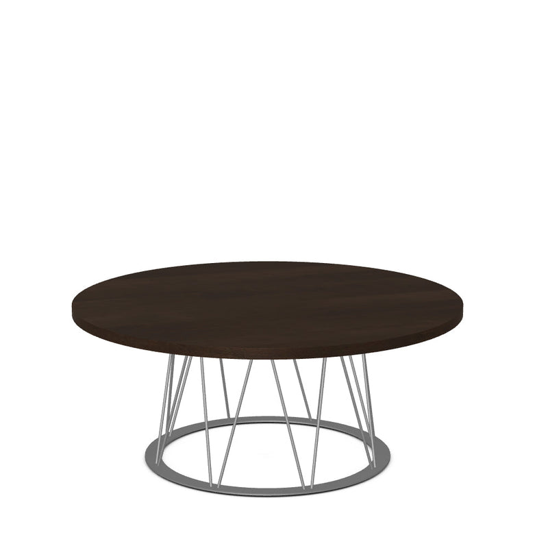 Calypso Coffee Table w/ Wood Veneer Tabletop