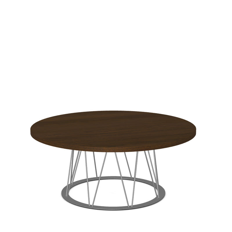 Calypso Coffee Table w/ Wood Veneer Tabletop
