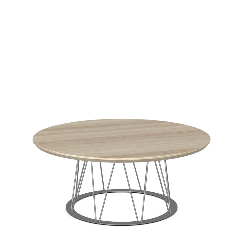 Calypso Coffee Table w/ Solid Wood Tabletop