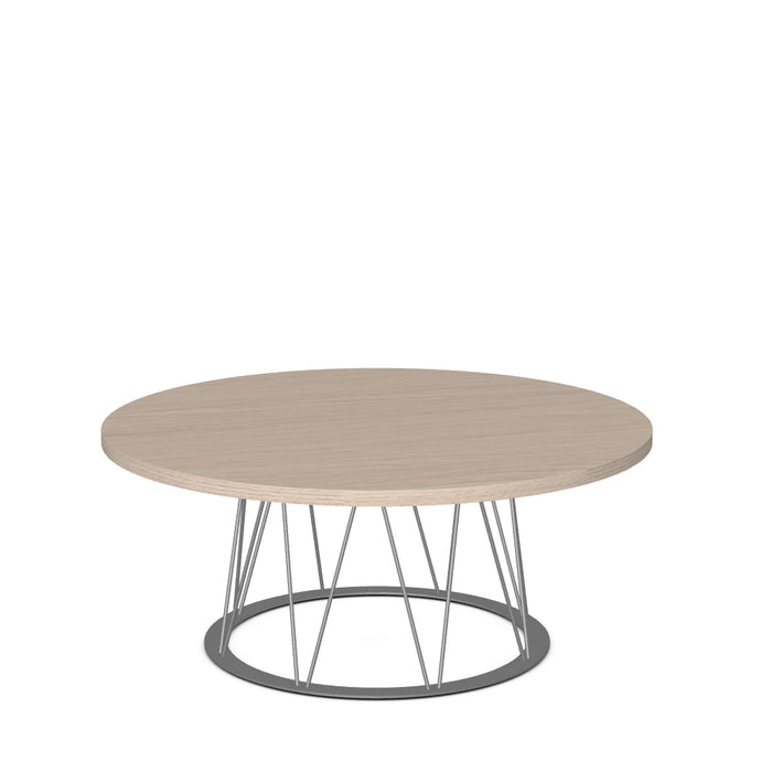 Calypso Coffee Table w/ Wood Veneer Tabletop
