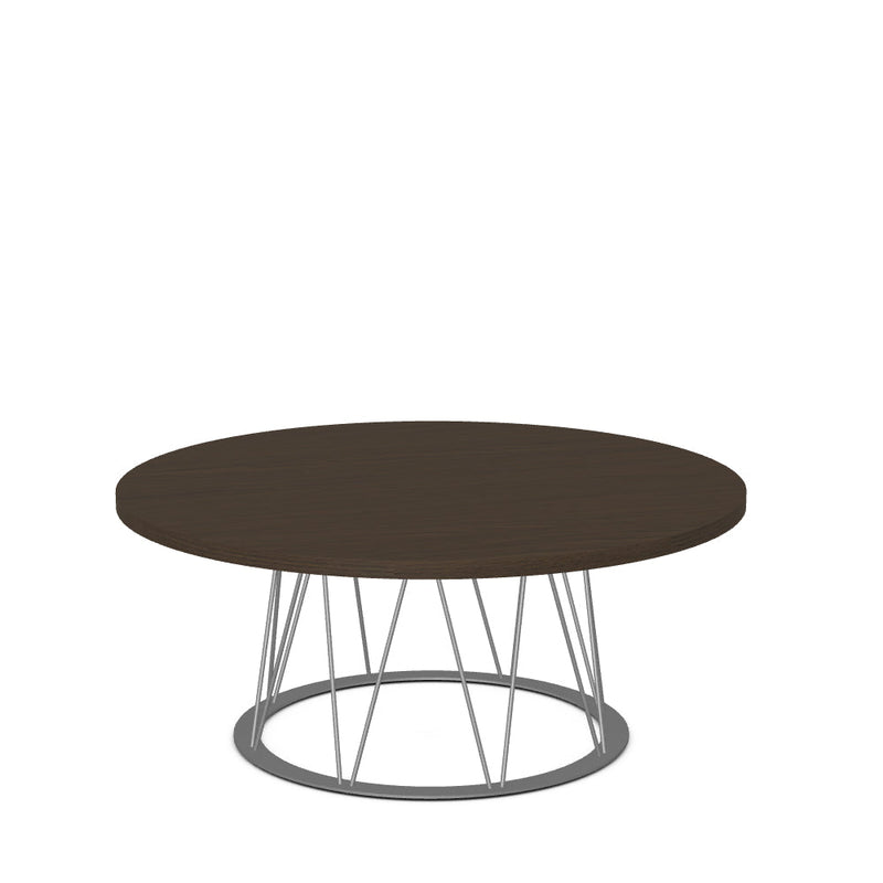 Calypso Coffee Table w/ Wood Veneer Tabletop