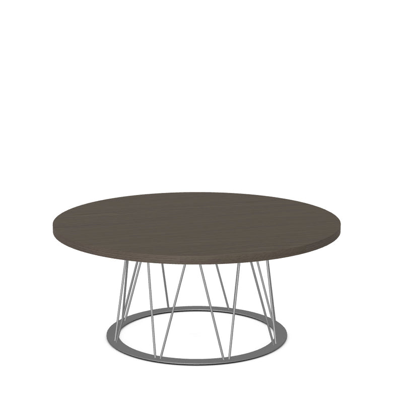 Calypso Coffee Table w/ Wood Veneer Tabletop