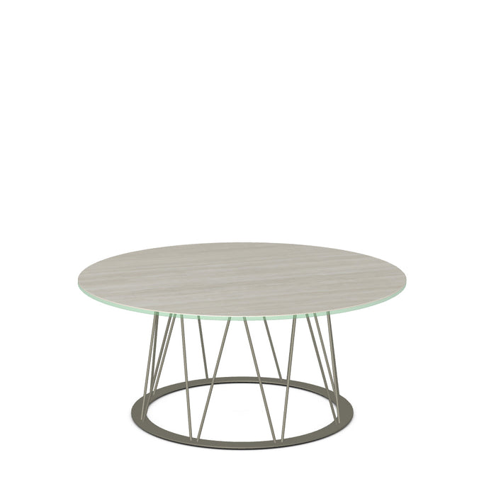 Calypso Coffee Table w/ Italian Porcelain Tabletop
