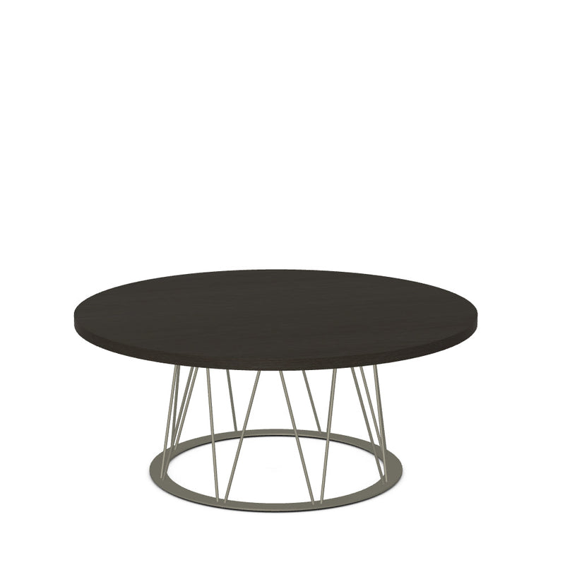 Calypso Coffee Table w/ Wood Veneer Tabletop