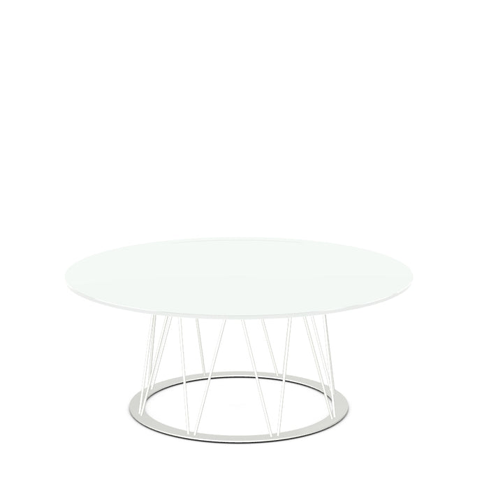 Calypso Coffee Table w/ Glass Tabletop
