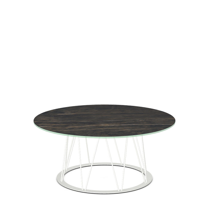 Calypso Coffee Table w/ Italian Porcelain Tabletop