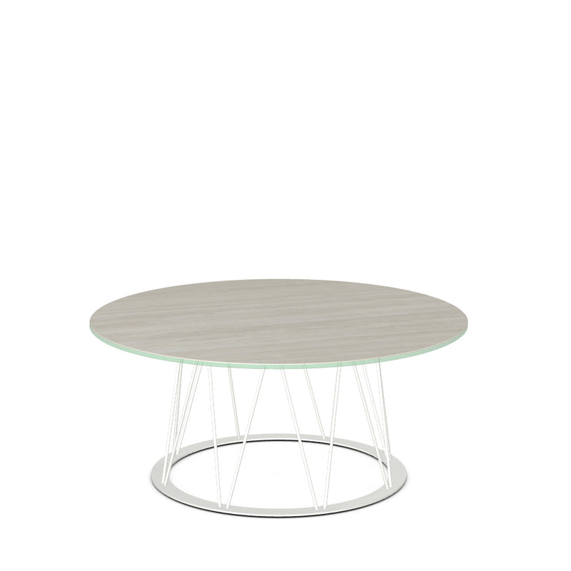 Calypso Coffee Table w/ Italian Porcelain Tabletop
