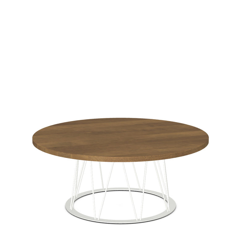 Calypso Coffee Table w/ Solid Wood Tabletop