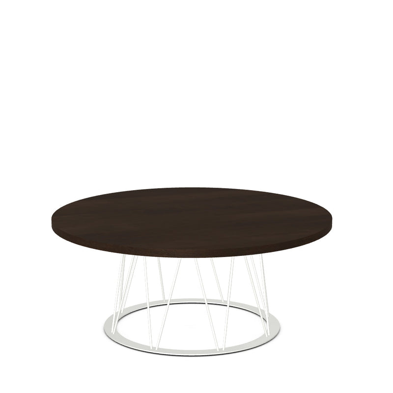 Calypso Coffee Table w/ Wood Veneer Tabletop