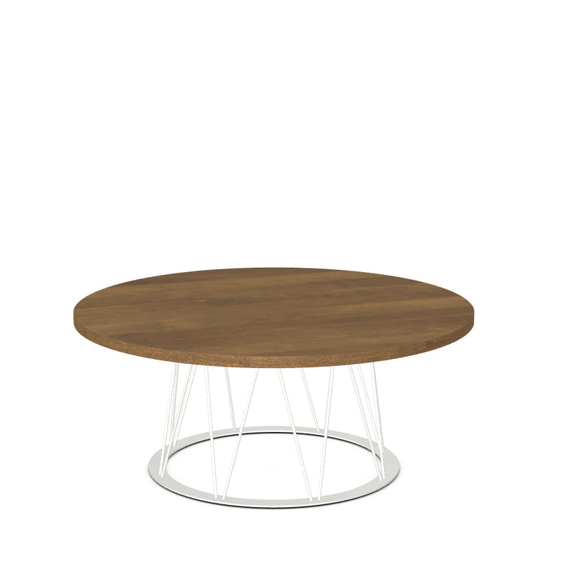 Calypso Coffee Table w/ Wood Veneer Tabletop