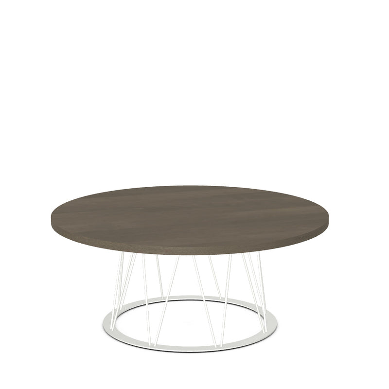 Calypso Coffee Table w/ Wood Veneer Tabletop