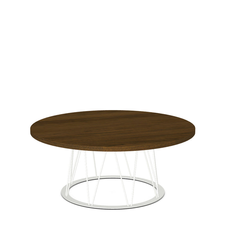 Calypso Coffee Table w/ Wood Veneer Tabletop