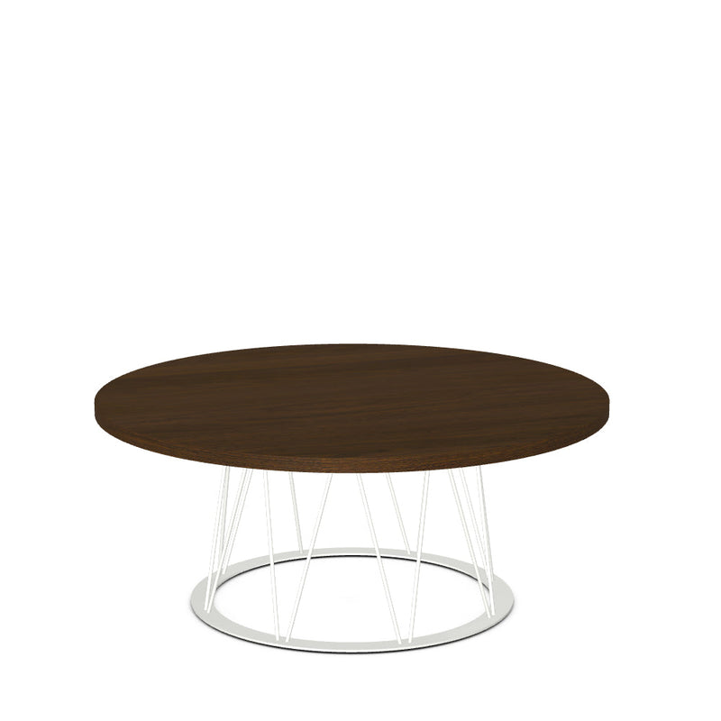 Calypso Coffee Table w/ Wood Veneer Tabletop