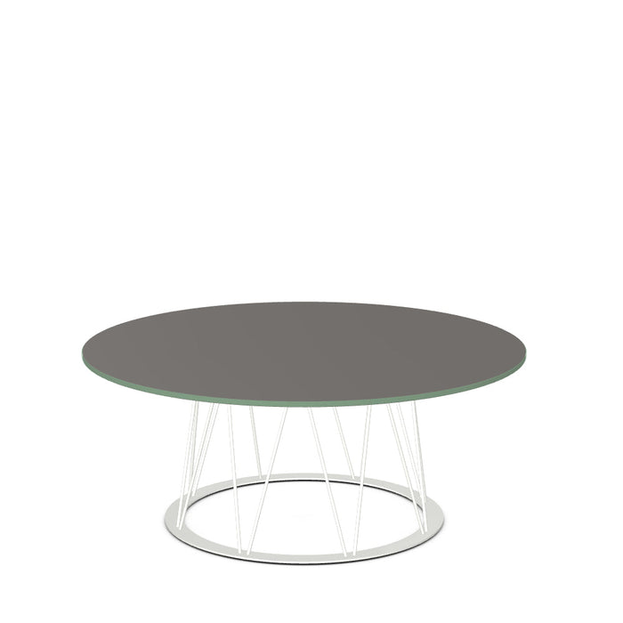 Calypso Coffee Table w/ Glass Tabletop
