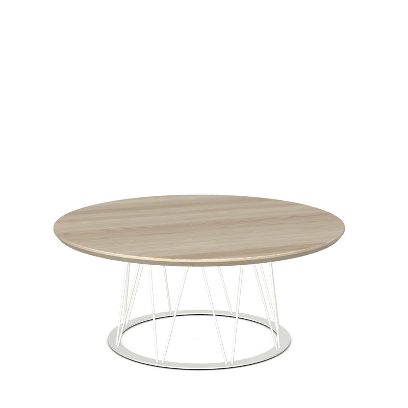 Calypso Coffee Table w/ Solid Wood Tabletop