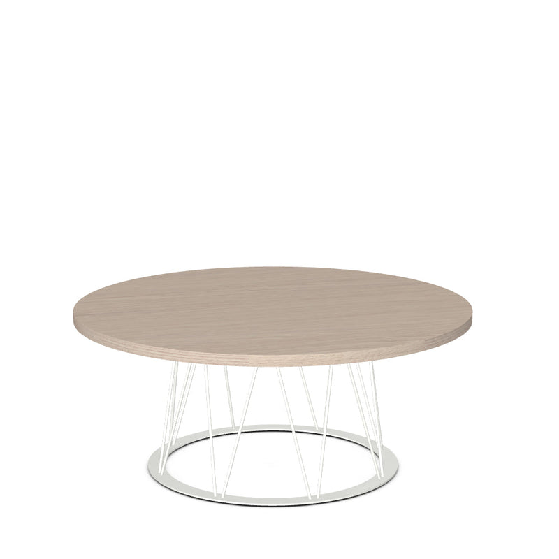 Calypso Coffee Table w/ Wood Veneer Tabletop