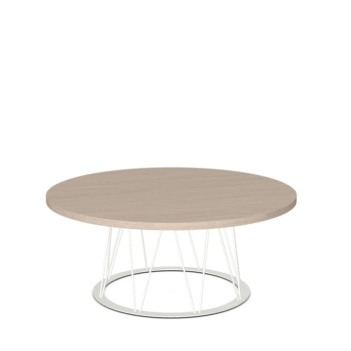 Calypso Coffee Table w/ Wood Veneer Tabletop