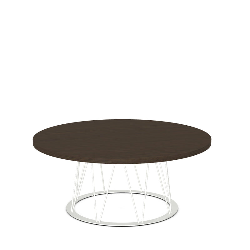 Calypso Coffee Table w/ Wood Veneer Tabletop