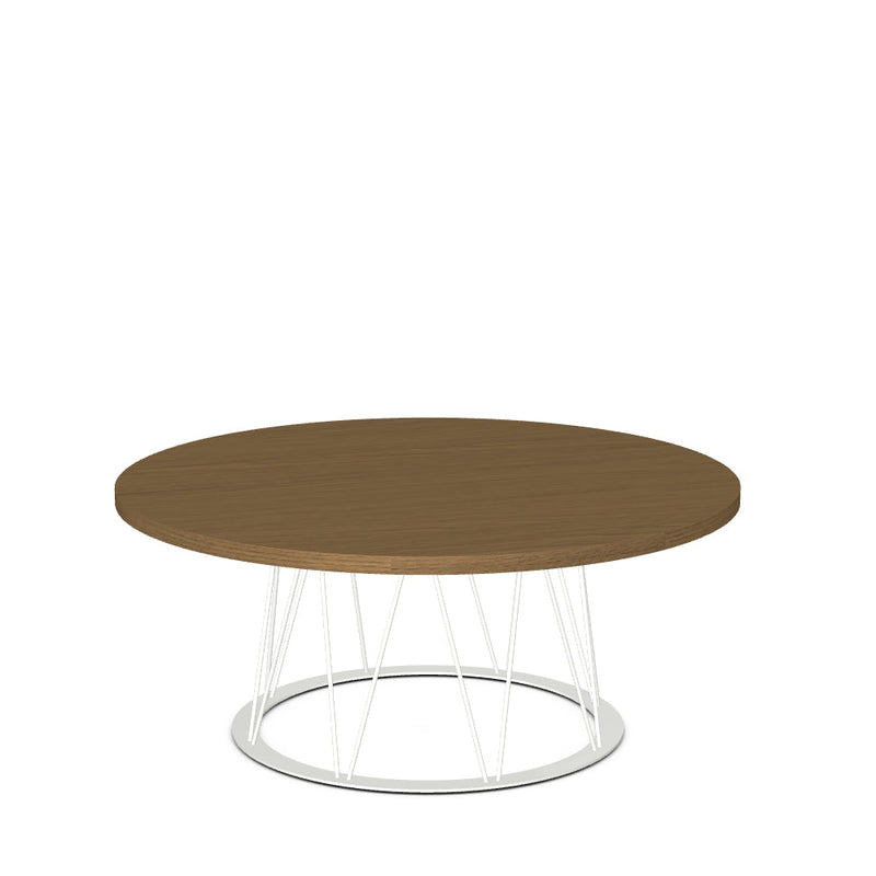 Calypso Coffee Table w/ Wood Veneer Tabletop
