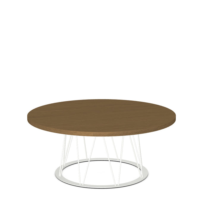 Calypso Coffee Table w/ Wood Veneer Tabletop