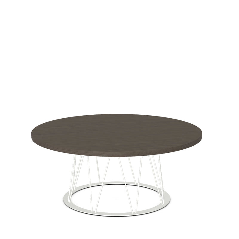 Calypso Coffee Table w/ Wood Veneer Tabletop