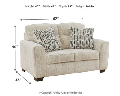 Lonoke Sofa, Loveseat, Oversized Chair and Ottoman