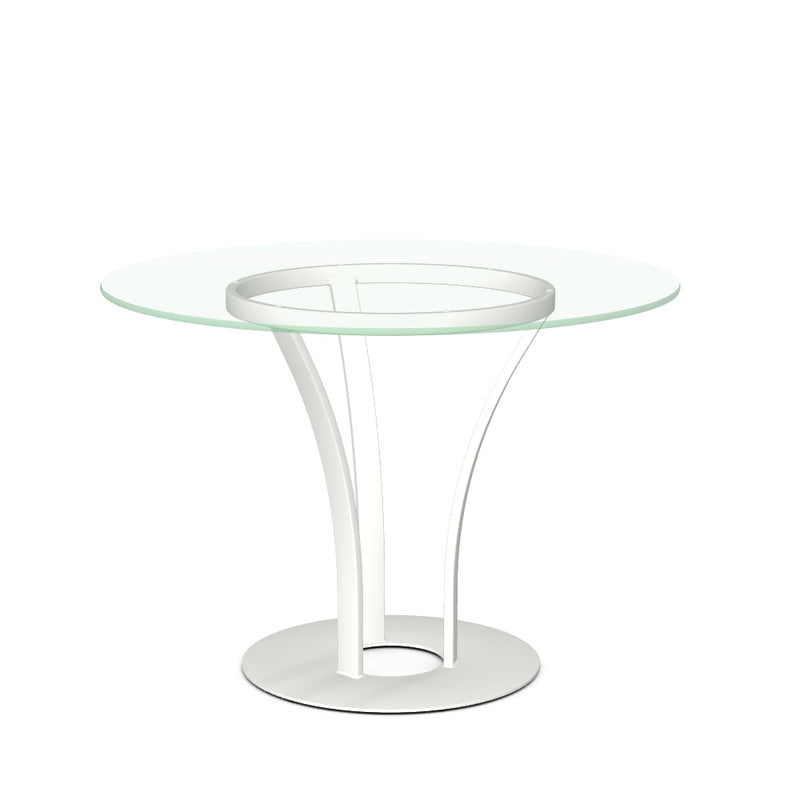 Dalia Table w/ Glass Tabletop