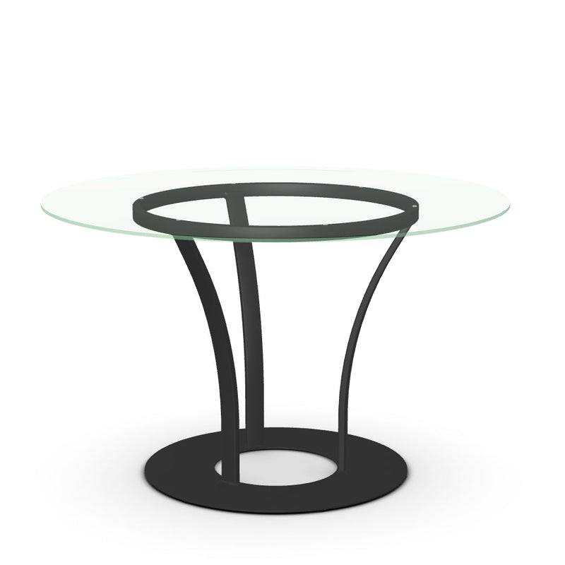 Dalia XL Table w/ Glass Tabletop