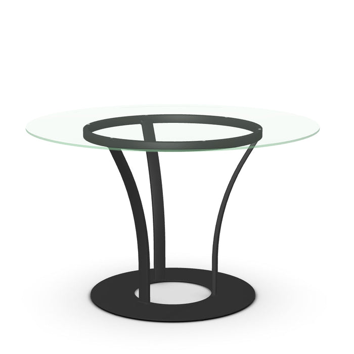 Dalia XL Table w/ Glass Tabletop