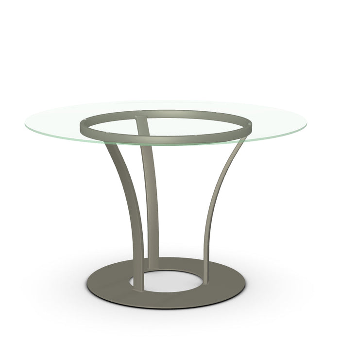 Dalia XL Table w/ Glass Tabletop