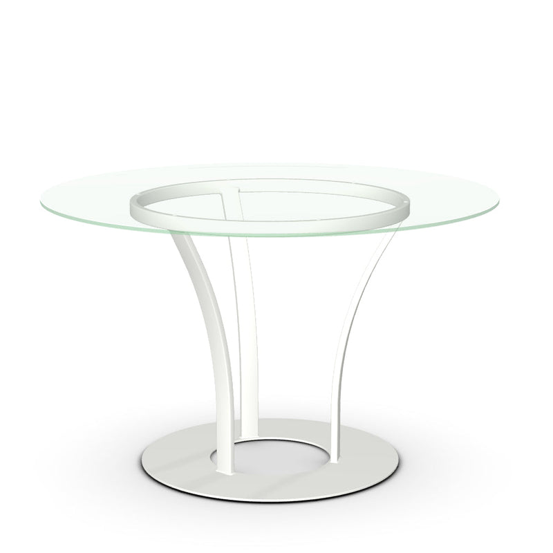 Dalia XL Table w/ Glass Tabletop