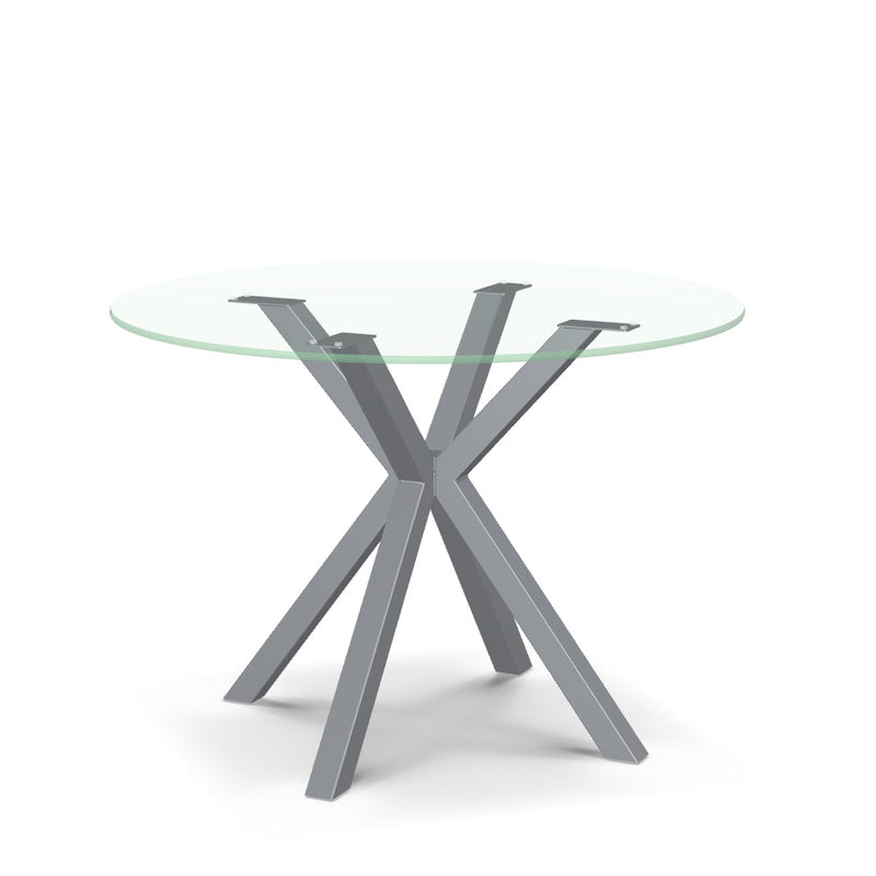 Asterisk Table w/ Glass Tabletop