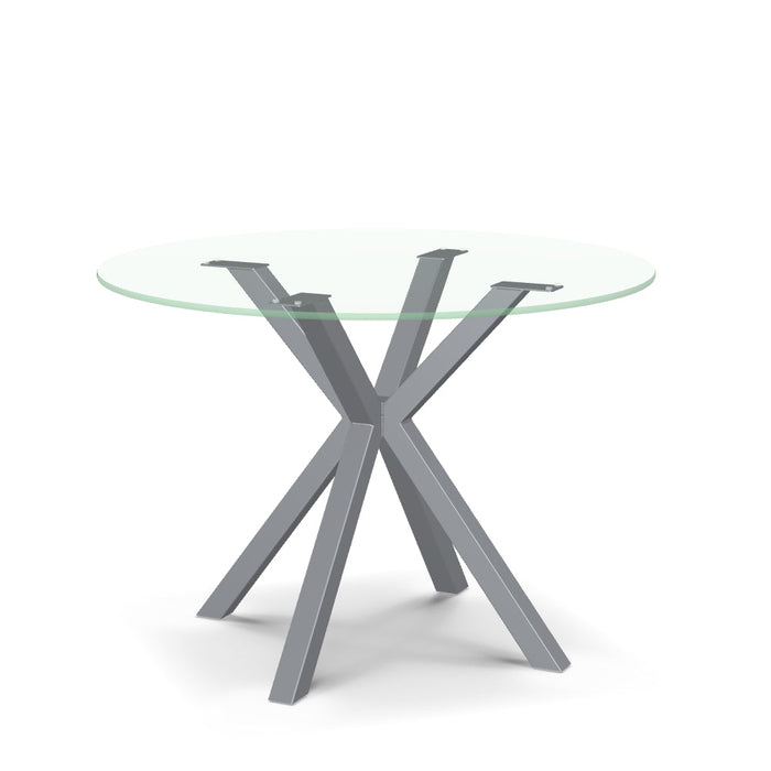 Asterisk Table w/ Glass Tabletop