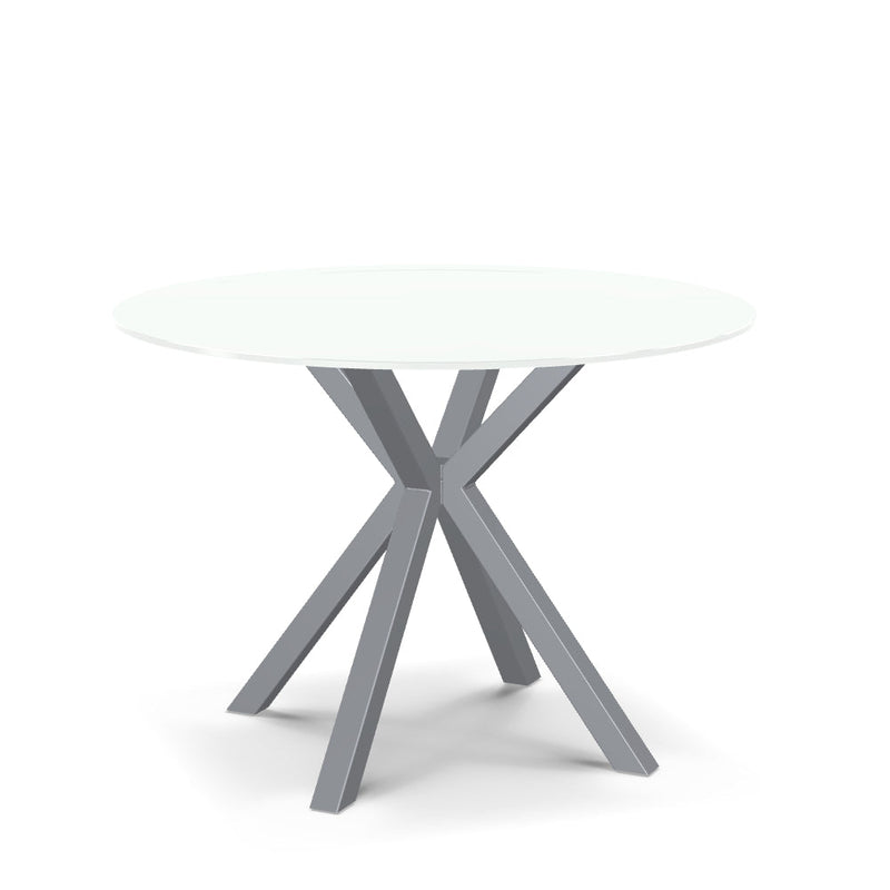 Asterisk Table w/ Glass Tabletop