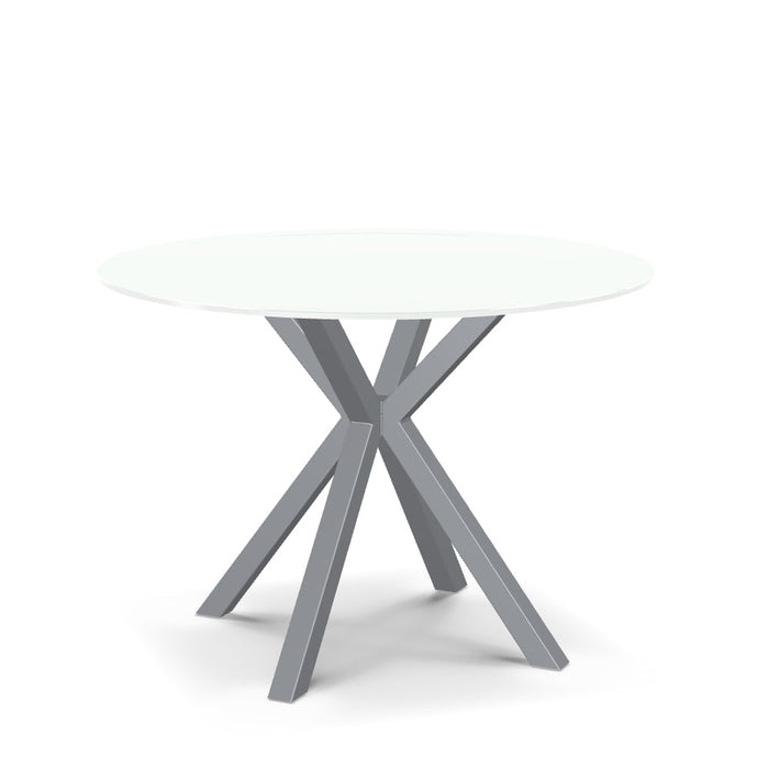 Asterisk Table w/ Glass Tabletop