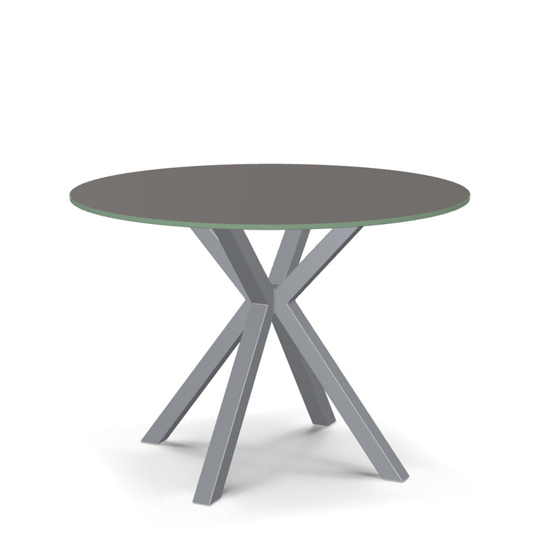 Asterisk Table w/ Glass Tabletop