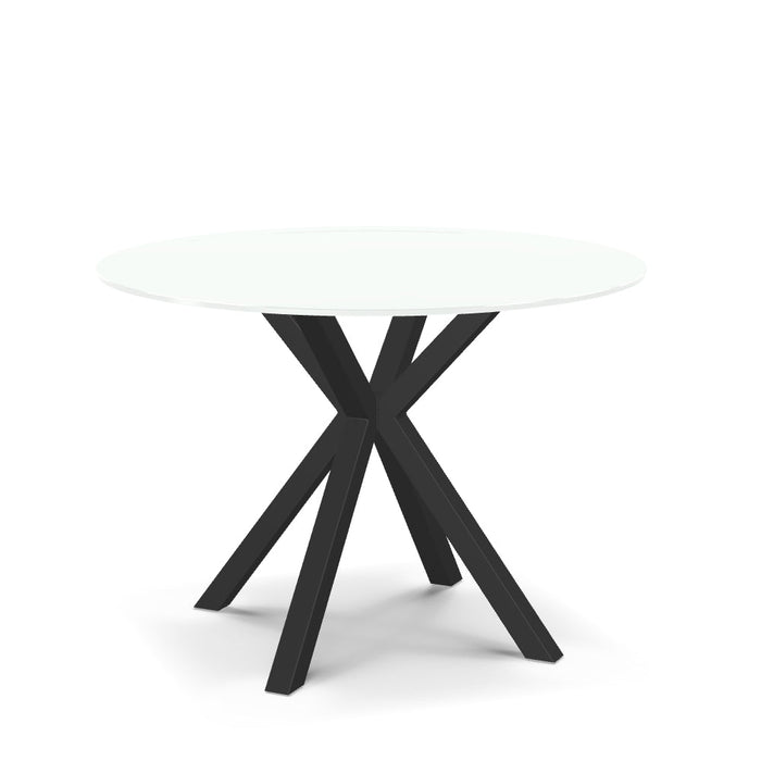 Asterisk Table w/ Glass Tabletop