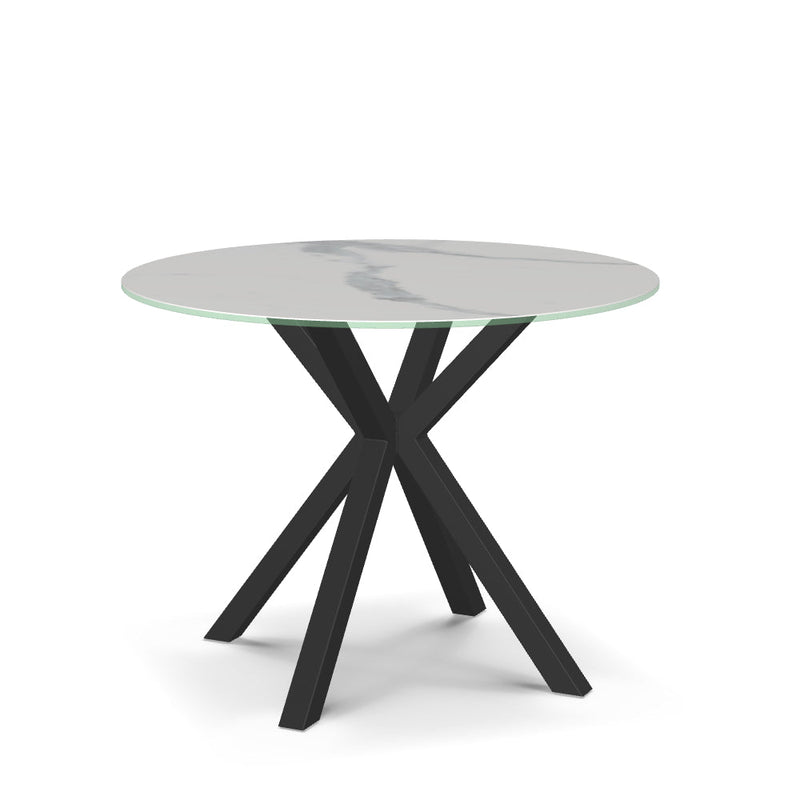 Asterisk Table w/ Italian Porcelain Tabletop