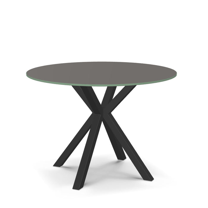 Asterisk Table w/ Glass Tabletop