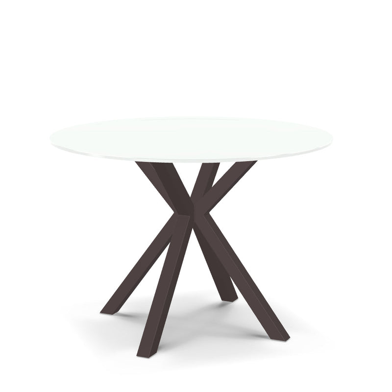 Asterisk Table w/ Glass Tabletop