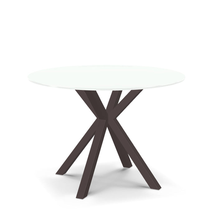 Asterisk Table w/ Glass Tabletop