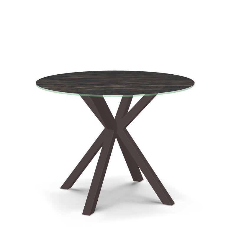 Asterisk Table w/ Italian Porcelain Tabletop